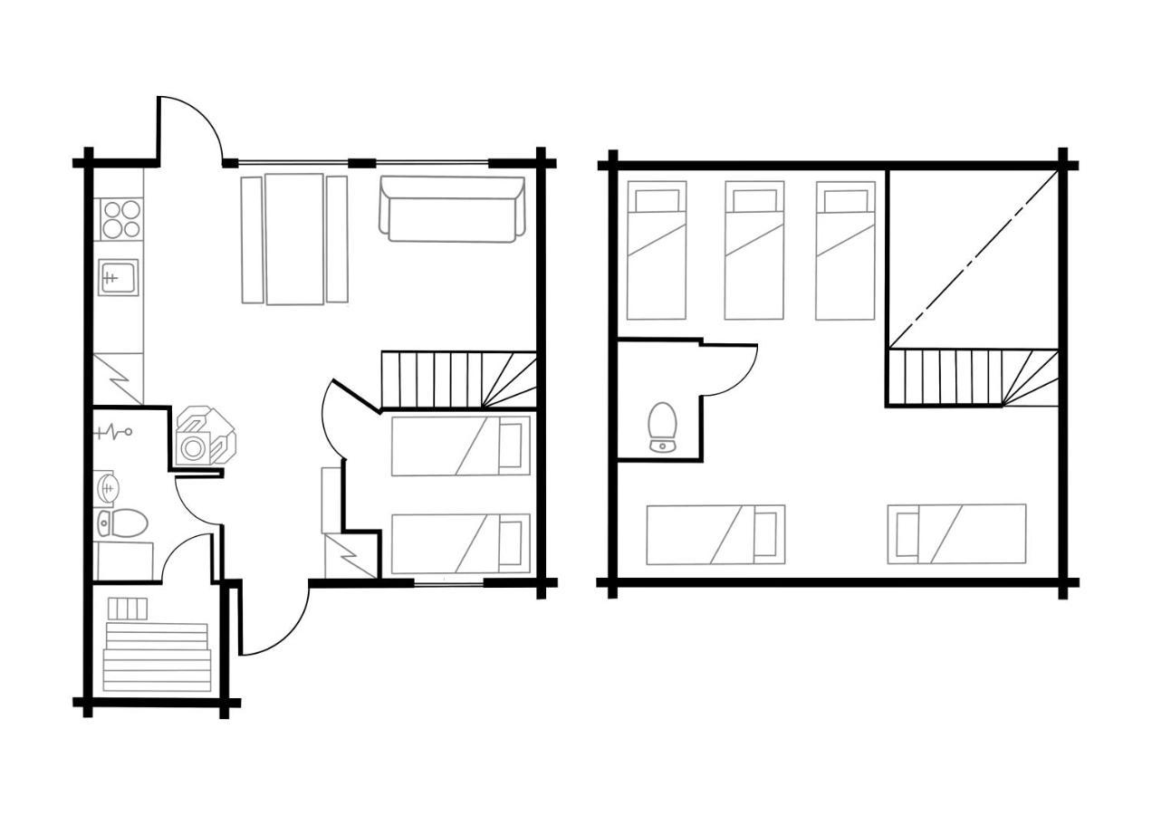 Economy Aarakka Apartment Levi Luaran gambar